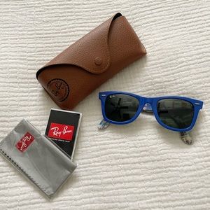 Ray-Ban Special Series #2 RB 2140 1030 New York Rare Subway Wayfarer Sunglasses